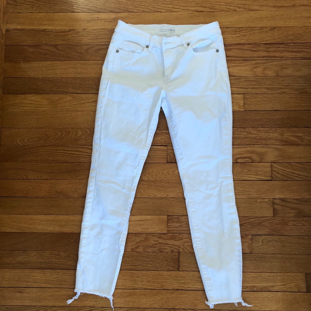Whit jeans from the LOFT size 26 (2)